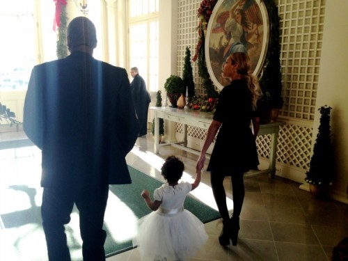 Beyonce & Blue Ivy At The White House