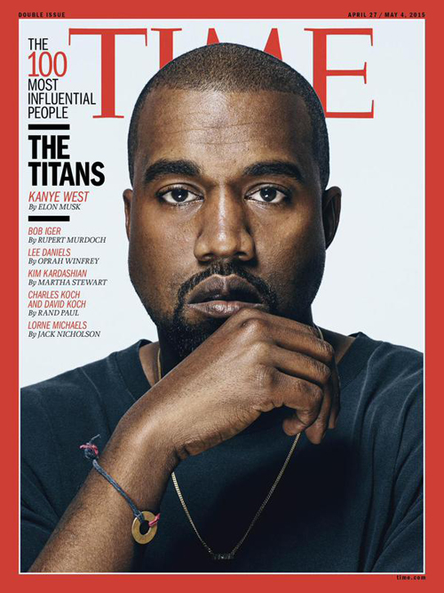 Kanye West Covers The Latest Issue Of Time Magazine, "The 100 Most