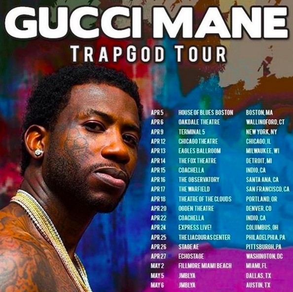 Gucci Mane Drops Trap God Tour Dates Home Of Hip Hop Videos Rap