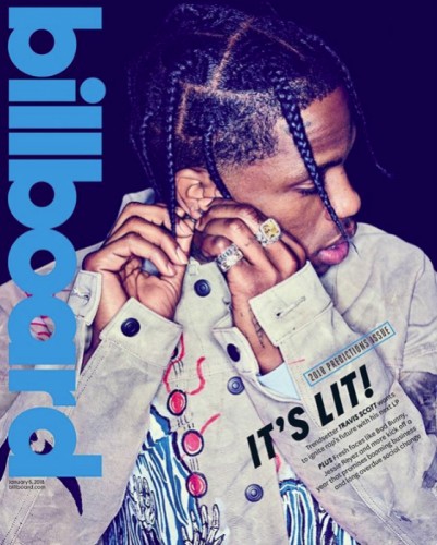 Travis $cott Covers Latest Billboard Issue