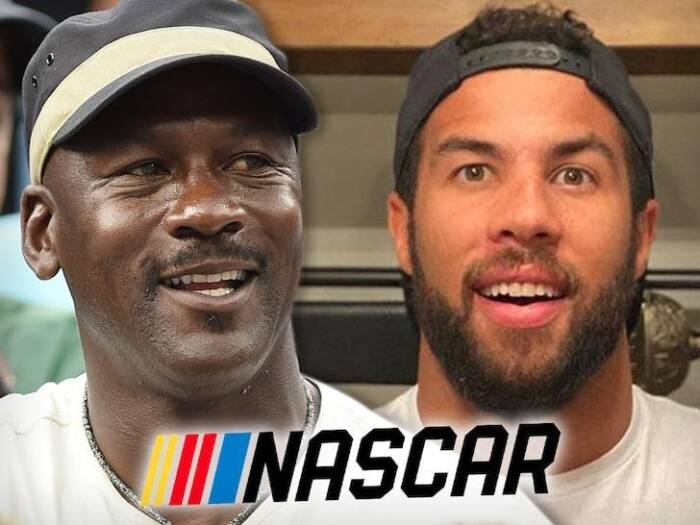 MICHAEL-JORDAN-DENNY-HAMLINSTARTING-A-NEW-NASCAR-TEAM MICHAEL JORDAN & DENNY HAMLINSTARTING A NEW NASCAR TEAM