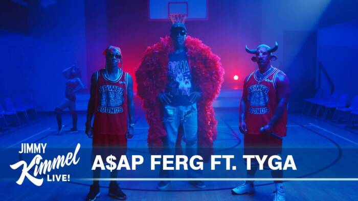 maxresdefault-5 Dennis Rodman Joins A$AP Ferg & Tyga on Jimmey Kimmel Live (Video) 