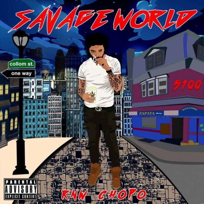 unnamed-18 Upcoming Philadelphia Rapper RNW Chopo Releases EP "Savage World" 