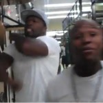 Floyd Mayweather & 50 Cent in the Gym (Video)