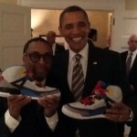 Barack Obama Receives Jordan Spiz’ikes Boredeaux From Spike Lee Himself
