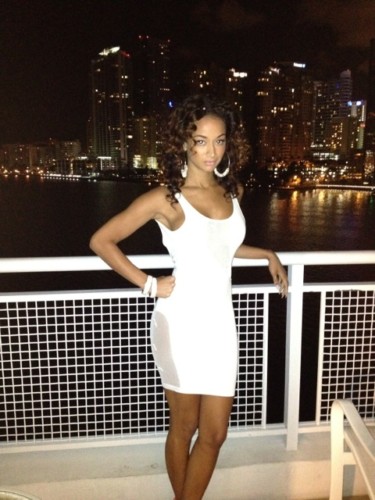 The Sexy Draya Michele From Basketball Wives LA, Makes It Rain In Miami