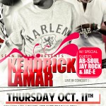 BET Music Matters Presents: Kendrick Lamar (@KendrickLamar) x Jay Rock (@JayRock) x Ab-Soul (@AbdashSoul) x JAE E (@yaboyjaee) Live Oct.11th