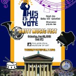 EVENT: NAACP's This Is MY Vote Unity Music Fest on August 25th (@ThisIsMyVotePHL)