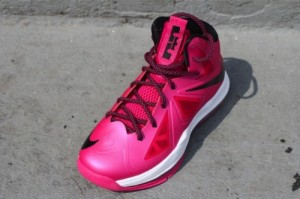 lebrons black and pink