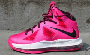 lebrons black and pink