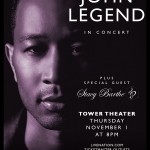 John Legend Live In Concert Nov 1st at The Tower Theater