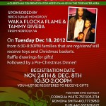Waka Flocka Flame (@WakaFlockaBSM) X Tammy Rivera (@MzFlame_86) are Giving Back to the Community!!!