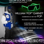 Celebration of Life for William "Pop" Garnett Friday 12/14/12 @ Glow Social Club