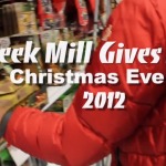 Meek Mill (@MeekMill) Gives Back on Christmas Eve (Video) (Shot by @Dru_Major)