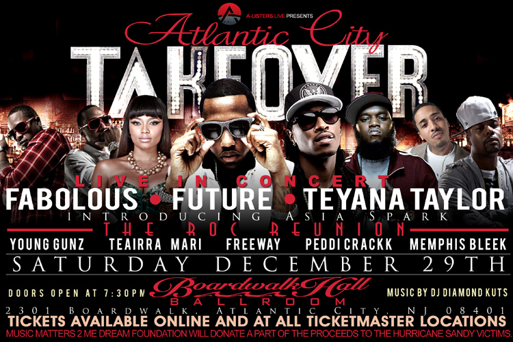 Win Tickets To Atlantic City Takeover Concert Starring Fabolous, Future