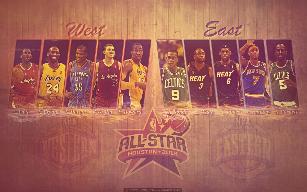 2013 NBA All-Star Starting Lineups & Full Rosters (8:00pm On TNT