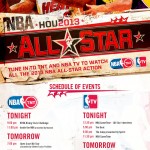 2013 NBA All-Star Weekend Events NBATV & TNT Television Schedule