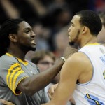 Denver Nuggets Kenneth Faried & JaVale McGee Block Party Against 76ers (Video)