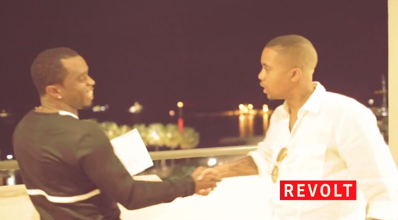 diddy-nas-in-cannes-france-video-HHS1987-2013 Diddy & Nas in Cannes, France (Video) 
