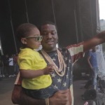 Meek Mill Brings His Son Out at Philly Festival Pier & more (Video)