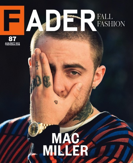 fAh6X2V Mac Miller Covers FADER Magazine's Fall Fashion Issue #87 (Photo)  