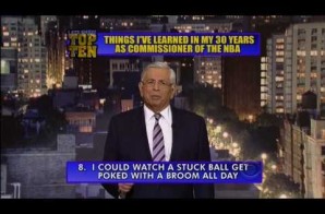 NBA Commissioner David Stern Tells Us the Top 10 Things He Learned on The Late Show with David Letterman (Video)