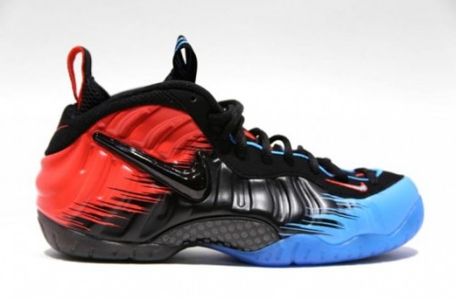 nike air foamposite spiderman