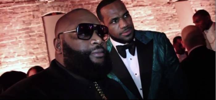 rossgq Rick Ross, Lebron James & The Roots Perform "FWMYKIGI" At GQ All-Star Weekend Party 