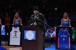 Simply The Best: Allen Iverson’s Number 3 is Retired by the Philadelphia 76ers (Video)