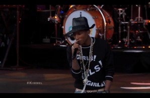 Pharrell Performs “Come Get It Bae” On Jimmy Kimmel (Video)