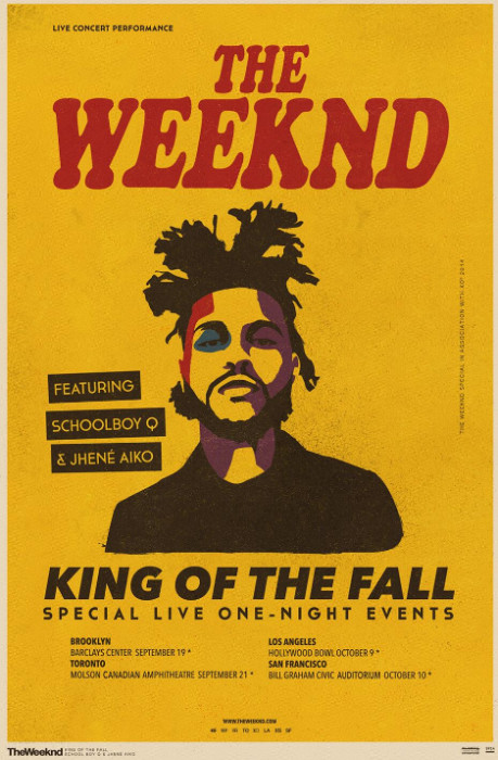 the-weeknd-announces-king-of-the-fall-tour-dates-HHS1987-2014-1 The Weeknd Announces 'King of the Fall' Tour Dates  