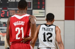 NBA Rookies Andrew Wiggins & Jabari Parker Go Head to Head in Las Vegas (Video)
