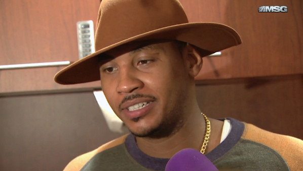 carmelo anthony hats