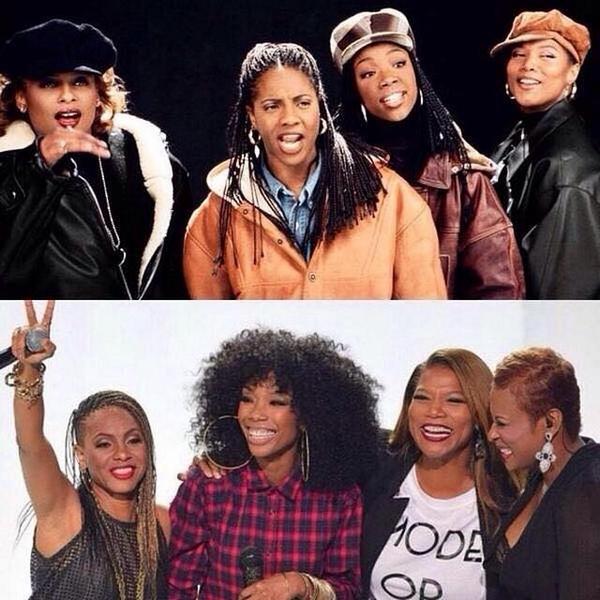 Brandy, MC Lyte, YoYo & Queen Latifah I Wanna Be Down (Live At 2014