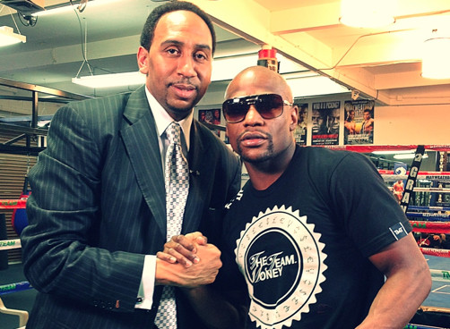 IFWT_Floyd-Stephen1-1 Floyd Mayweather Responds To Stephen A. Smith's "We Want Pac-Man" Comments 