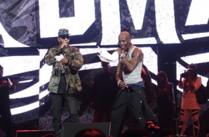 Swizz Beatz Joins DMX At Def Jam 30 Concert (Video) (Filmed By Nigel D.)