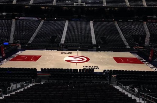 Atlanta Hawks Unveils New Court (Video)