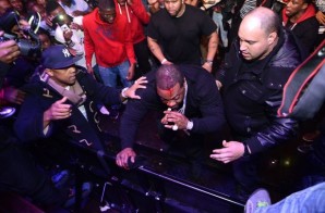 Busta Rhymes Suffers Head Injury After Falling Off Stage (Video)
