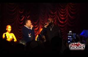 Rick Ross Throws A “Hood Billionaire” Listening Event In New York City (Video)
