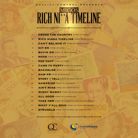 back-1 Migos - Rich Nigga Timeline (Mixtape)  