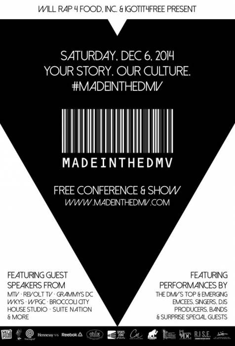 MadeInTheDMV-Clean-Flyer-650x955 EVENT: Made In The DMV - Free Music Conference & Show! (Washington, DC) 