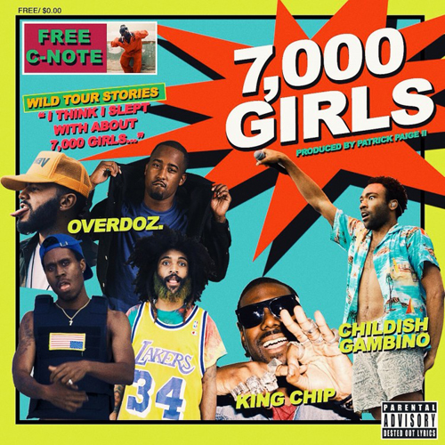 overdoz-7000-girls Overdoz - 7,000 Girls Ft. Childish Gambino And King Chip  