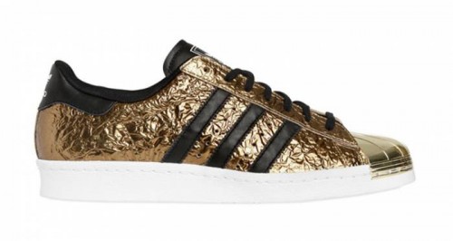 adidas superstar 80s men gold
