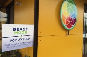 Marshawn Lynch Opens A “Beast Mode” Pop Up Shop At A Juice Bar In Arizona During Super Bowl Week (Photos)