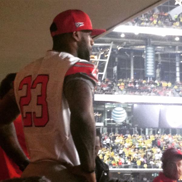 lebron ohio state jersey