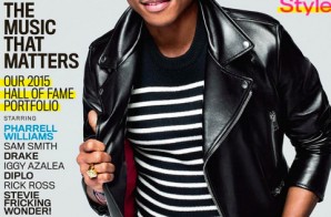 Pharrell Covers February 2015 Issue Of GQ Magazine!