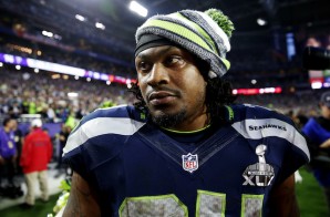 Marshawn Lynch Smiles For The Cameras & Tells Reporters “Football Is A Team Sport” (Video)