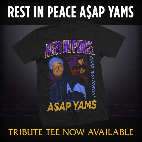 asapmobtributetee A$AP Mob Set To Release A$AP Yams Tribute T-Shirt  