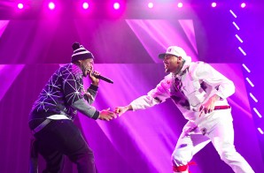 Chris Brown Brings Out G-Unit in Brooklyn (Video)