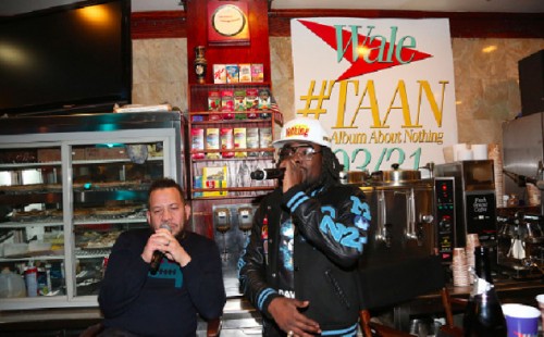 wale-1-500x310 Wale Hosts Listening Party For The Album About Nothing (Video)  